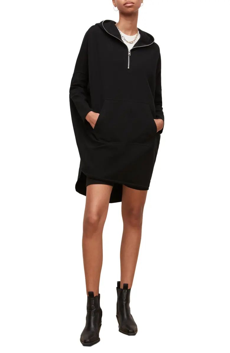 Xonda Cotton Hoodie Dress | Nordstrom