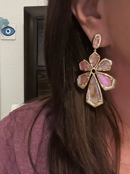 Beautiful earrings . Super light weight and a beautiful color . They make a great mother ‘s Day gift . #ltkaccessories 

#LTKstyletip #LTKover40