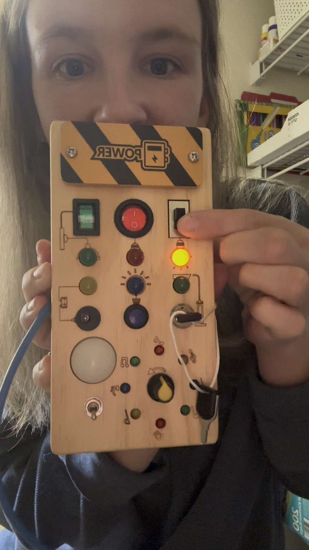 I found the coolest little busy board, perfect for a stocking stuffer! 

#LTKbaby #LTKkids #LTKGiftGuide