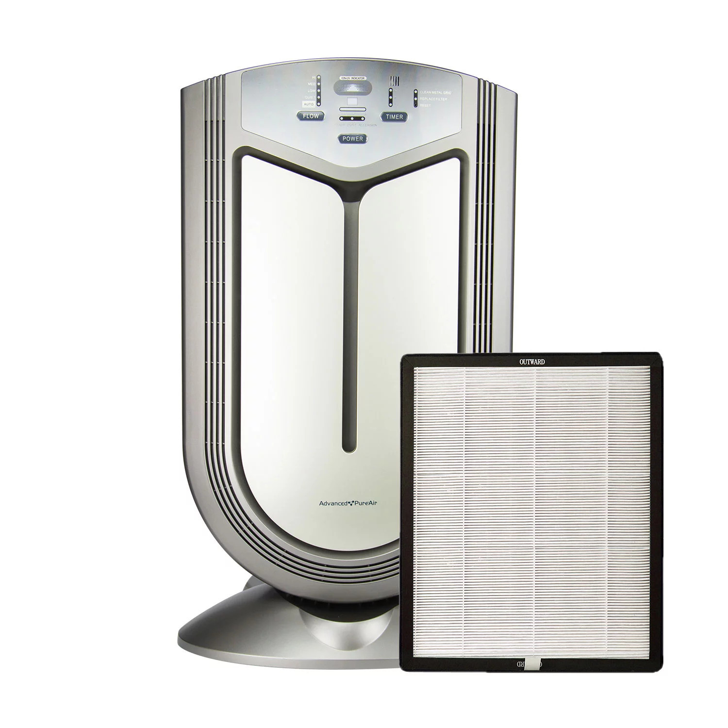 Advanced Pure Air Shield Air Purifier with Additional HEPA/Carbon Replacement Filter Included | Sam's Club