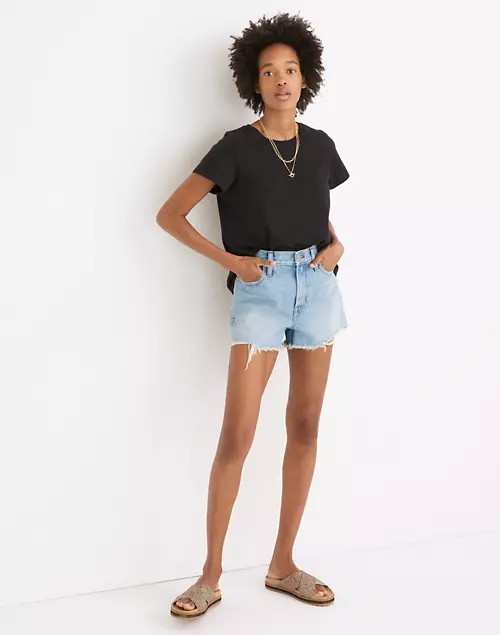The Perfect Jean Short in Hedrick Wash | Madewell