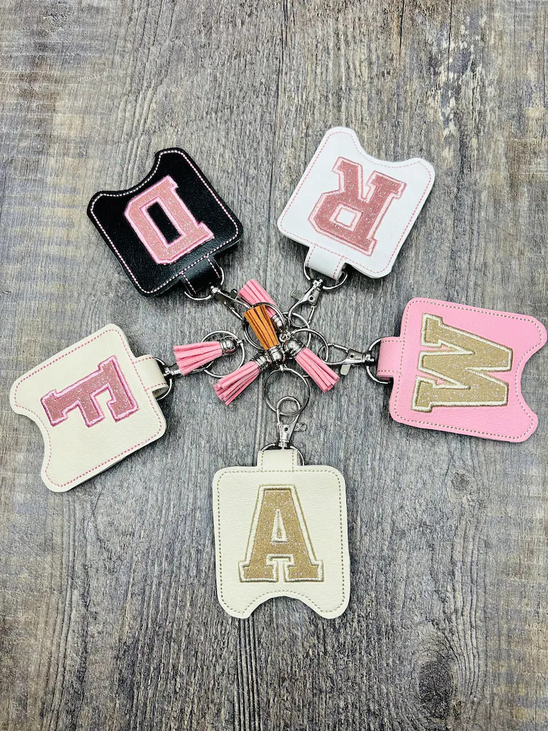 Monogrammed Classroom Doorbell Holder, Class Bell Case Key Chain, Class Lanyard Accessory, Teache... | Etsy (US)