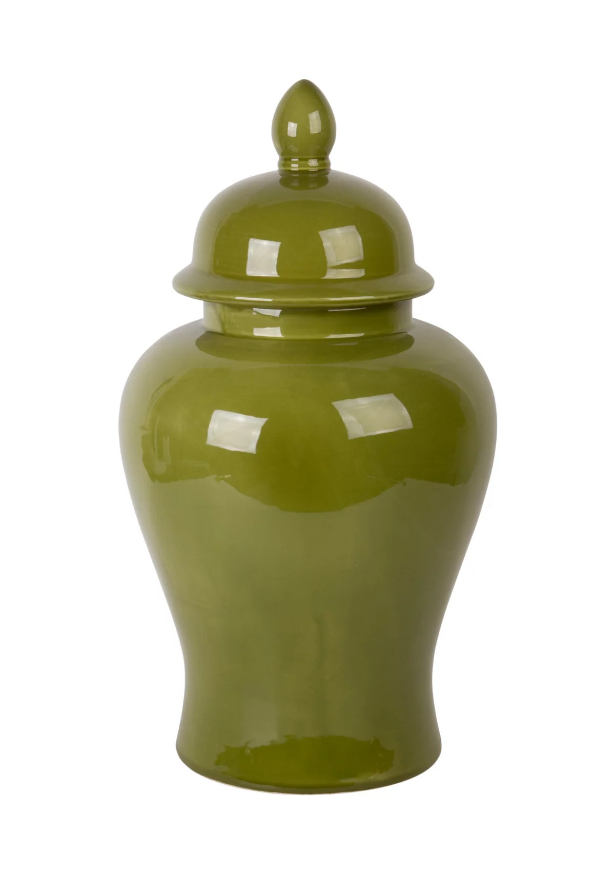 14'' Green Ginger Jar | Belk