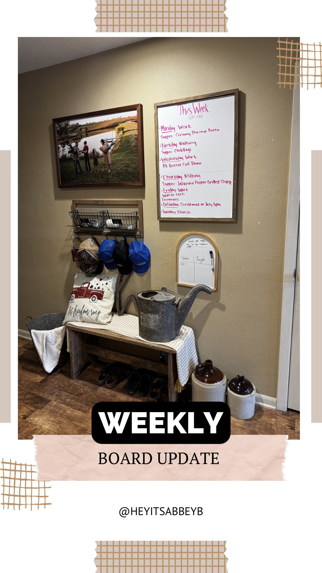 New week! 

Ended up not having to go into work today, so I was up bright and early and got some stuff done around the house. Our pantry was getting a bit out of control, so I whipped it back into shape. 

Laundry going, new bedding on, groceries to pick up this afternoon, and some pool time!



#calender #organize #organization #organizer #organizeyourlife

#LTKdayinmylife #LTKmomlife #LTKvlog