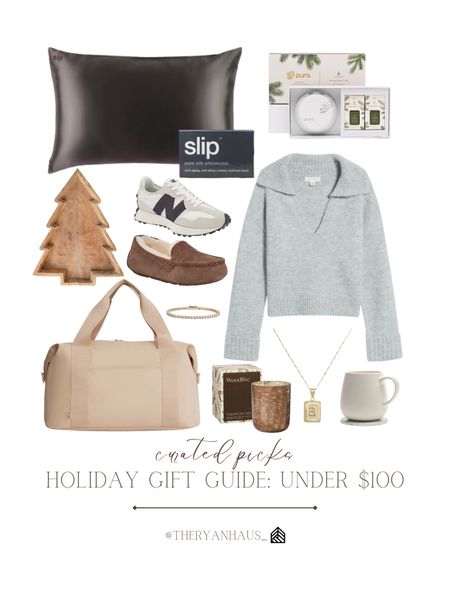 A holiday gift guide under $100! All of these beautiful finds are under $100 and incredible ideas for gifting this season. Whether you’re looking for a friend, sister, mother, mother in law, daughter, or even yourself there’s something for everyone. Home gifts, cozy gifts, fashion gifts, travel gifts, and more! 

#LTKGiftGuide #LTKHoliday #LTKfindsunder100
