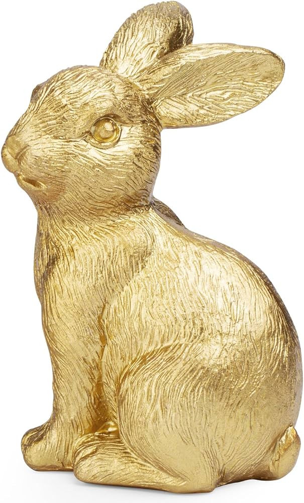 MAIBAOTA Large Gold Bunny Easter Decoration for Home Spring Decoration for Home Table Decor Rabbi... | Amazon (US)