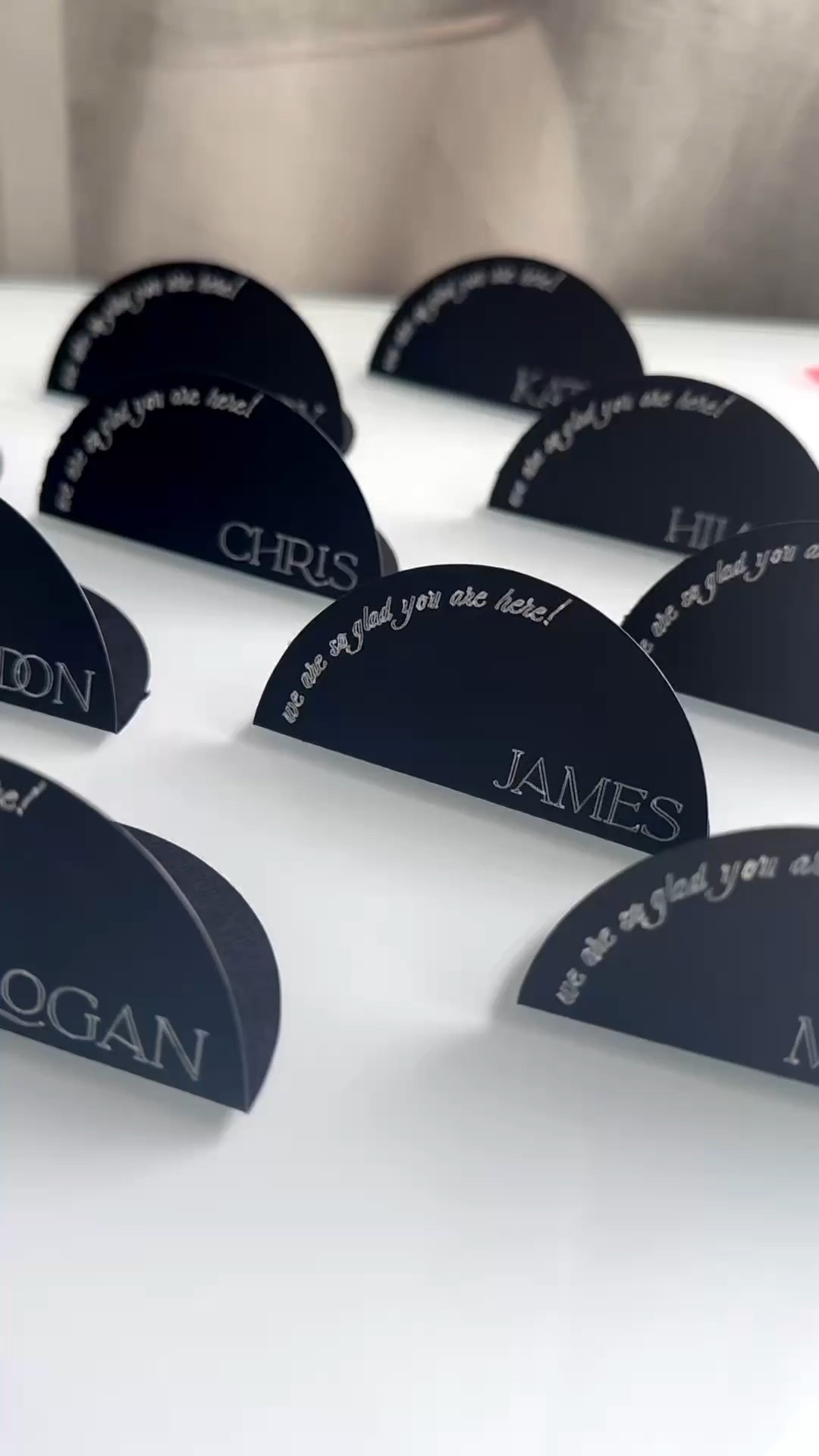 Modern Place Cards with my Cricut✨

#LTKWedding