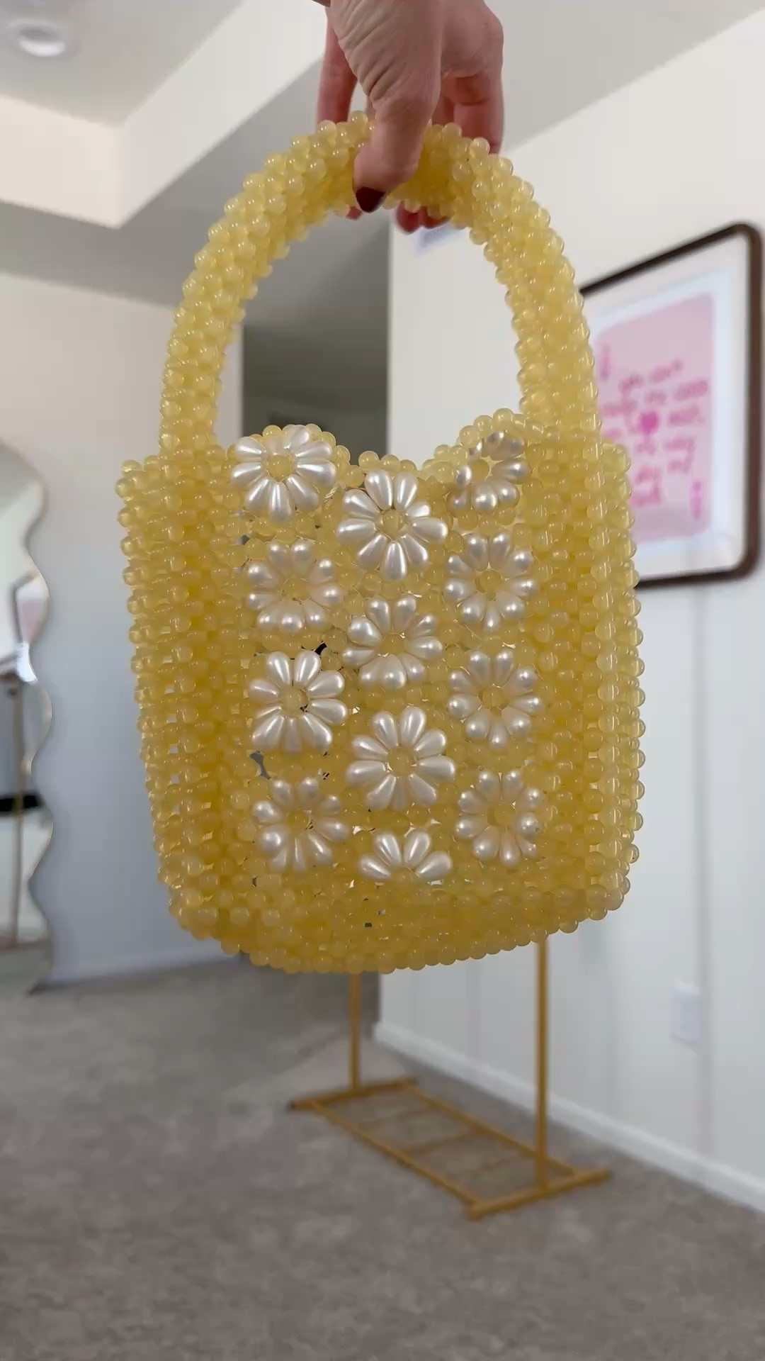 Rent the runway early summer wardrobe including this lemon yellow beaded tote 

#LTKMothersDay #LTKdayinmylife #LTKSeasonal