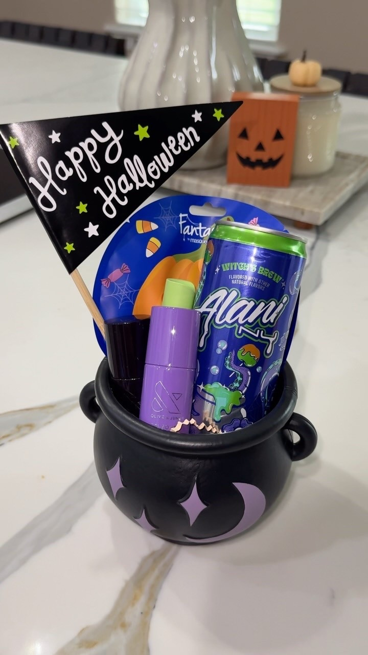 Turned this $3 cauldron play toy from the dollar spot into a witch-y & affordable boo basket! Follow + comment “SHOP” for a link! (make sure you’re following to receive it) ✨ & if you love Holiday finds and gift ideas, follow along for more! 

#Targetpartner #ltk  #targetstyle #shoppingvlog #newattarget
