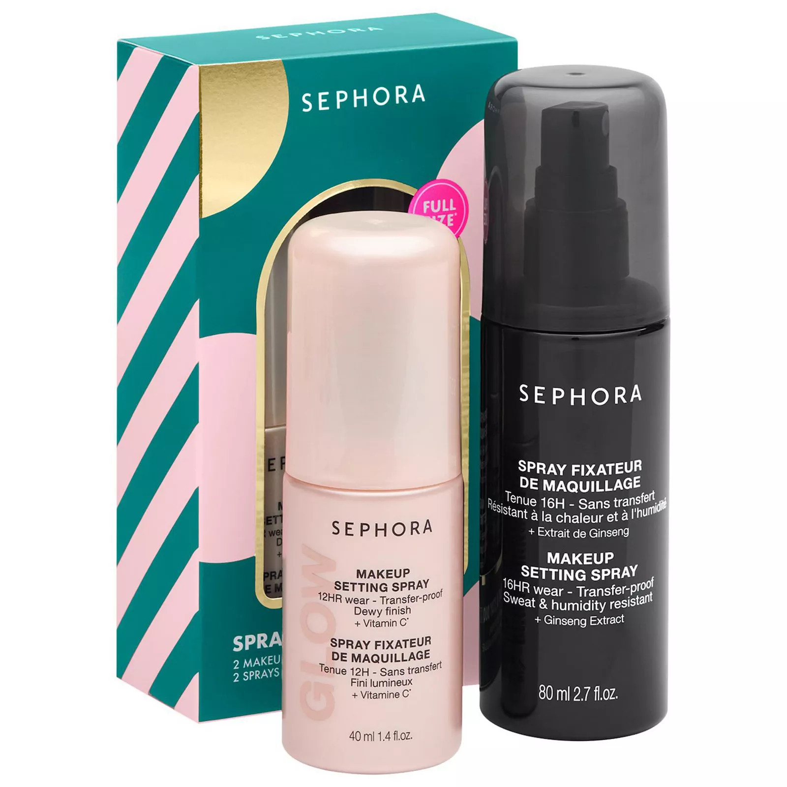 SEPHORA COLLECTION Spray & Stay Makeup Setting Spray Gift Set, None | Kohl's