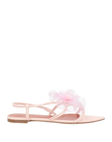 Nensi Dojaka Woman Thong sandal Pink Size 9.5 Leather | YOOX (US)