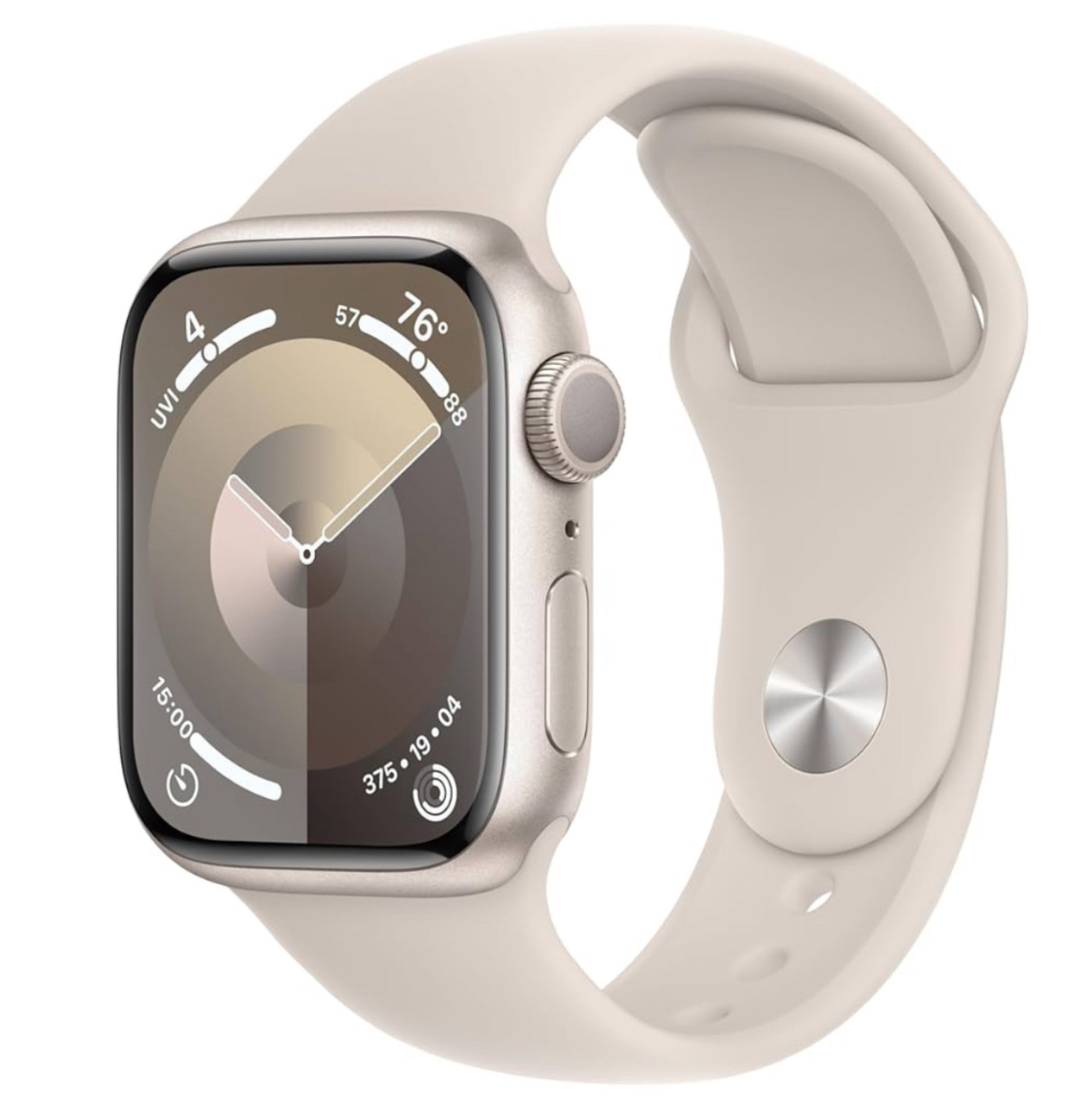 Prime Day Sale! 30% off! Multiple Colors 

Apple Watch Series 9 [GPS 41mm] Smartwatch with Starlight Aluminum Case with Starlight Sport Band S/M. Fitness Tracker, ECG Apps, Always-On Retina Display, Water Resistant
