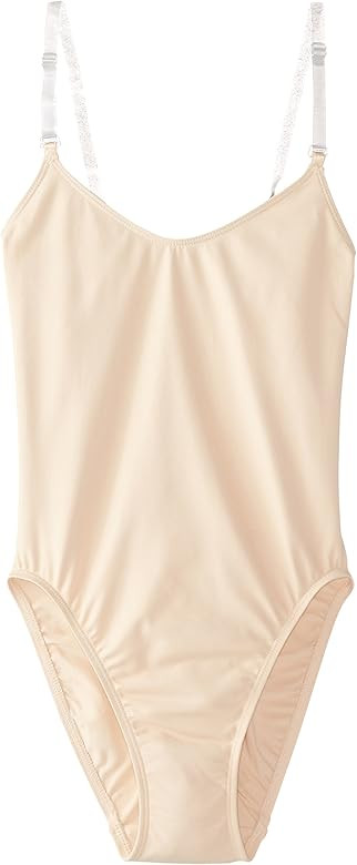 Capezio Women's Camisole Leotard with Clear Transition Straps | Amazon (US)