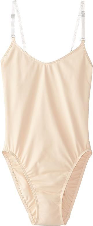 Capezio Women's Camisole Leotard with Clear Transition Straps | Amazon (US)