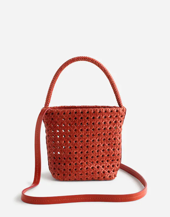 The Handwoven Cane Mini Bag | Madewell