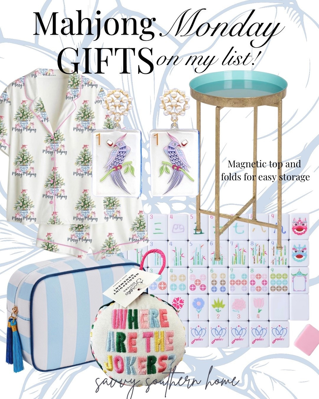 Mahjong Monday, but make it gift-worthy ♠️🀄️
From chic tiles to playful accessories, these are the pretty little upgrades every mahjong lover will adore. Perfect for hosting, gifting, or elevating game night in style.

#LTKFindsUnder100 #LTKGiftGuide #LTKHoliday