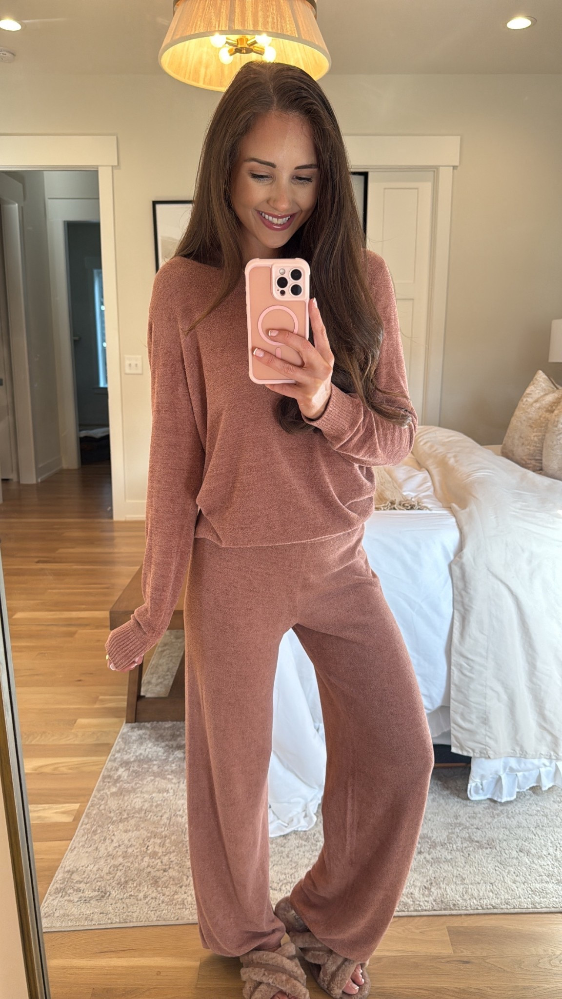 Comfy barefoot dreams lounge set on sale! Wearing a small Con! and other colors so comfy! 
Nordstrom sale , barefoot dreams 

#LTKSeasonal #LTKSaleAlert