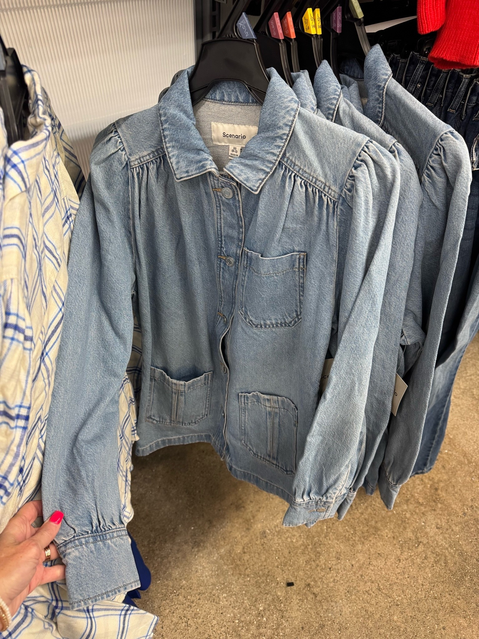 Walmart✨💙 Scenario Women's and Women's Plus Chore Jacket with Long Puff Sleeves, Sizes XS-4X

#LTKootd #LTKgrwm #LTKSeasonal