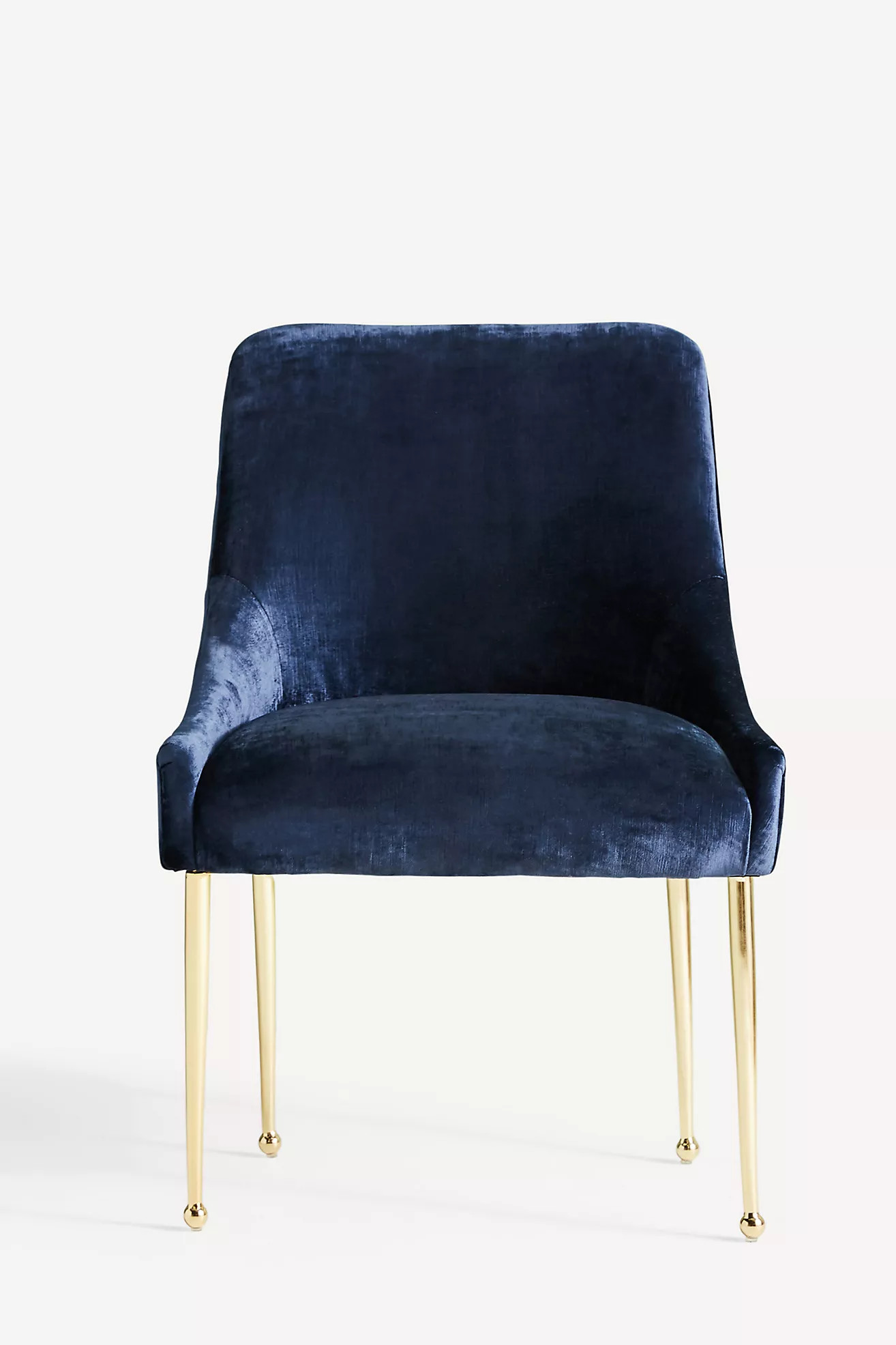 Slub Velvet Elowen Chair | Anthropologie (US)