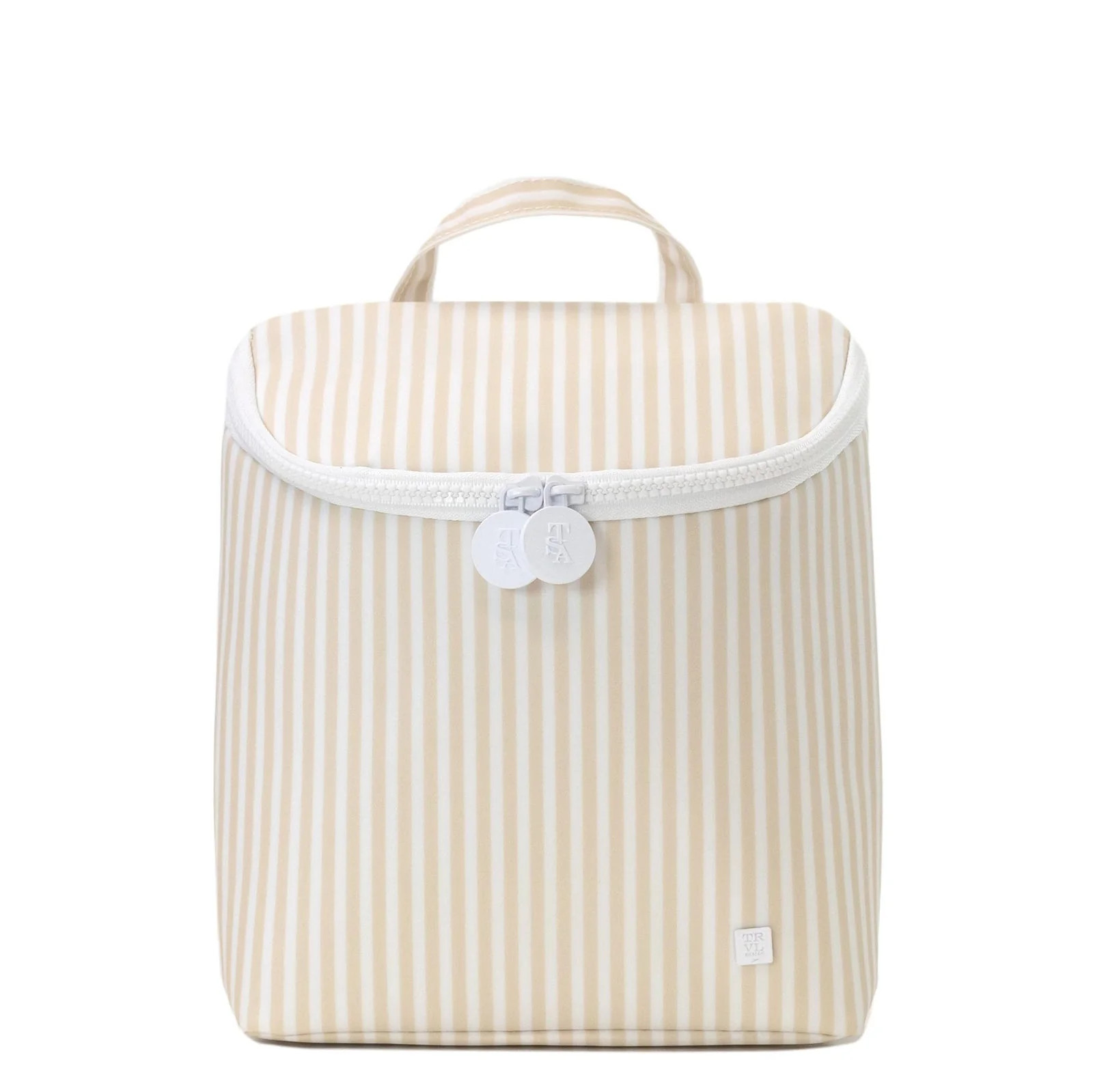 TRVL- Pimlico Stripe Sand Take Away Insulated Bag | Hampton James Clothing