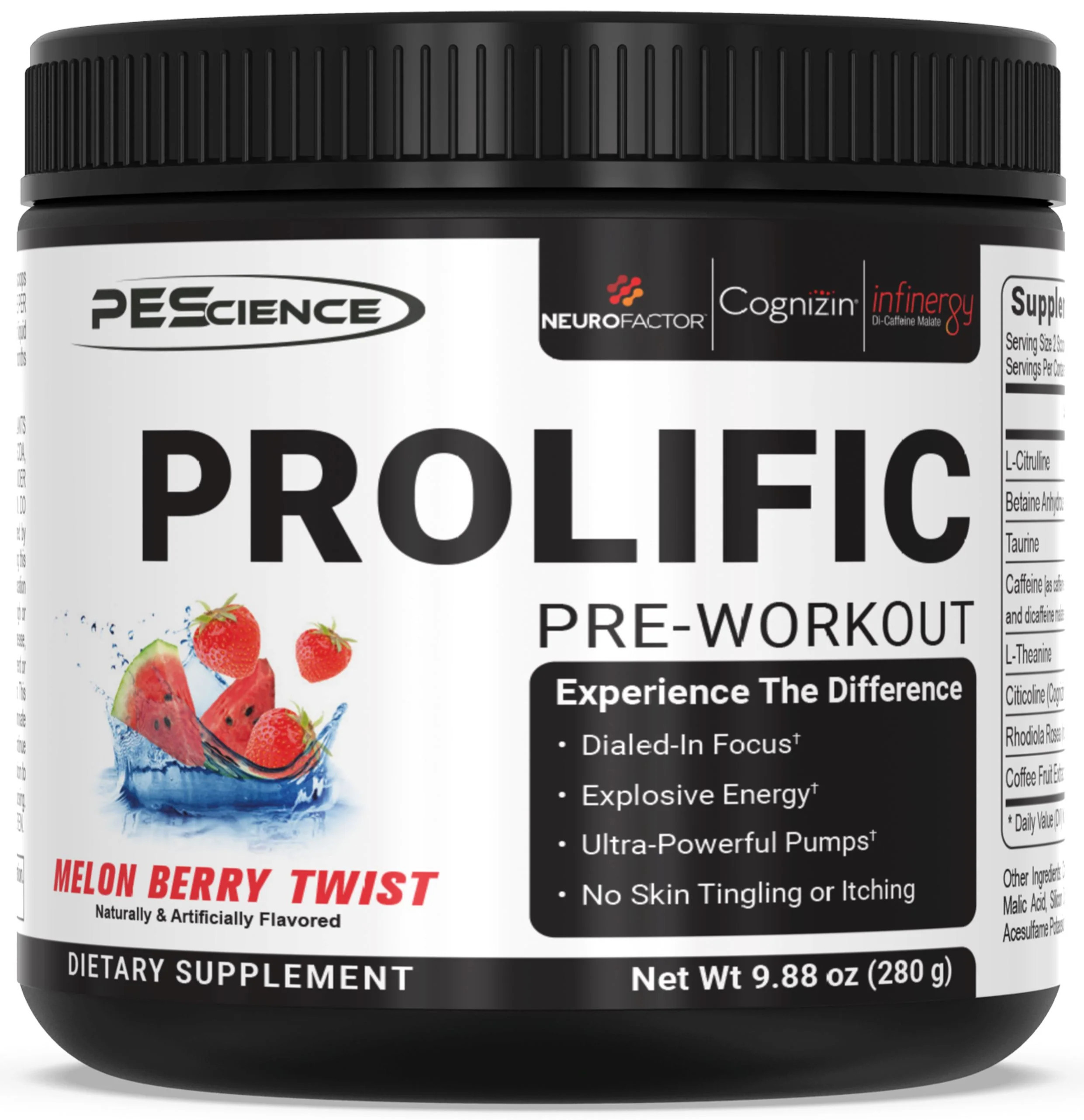 Prolific Pre-Workout | PEScience
