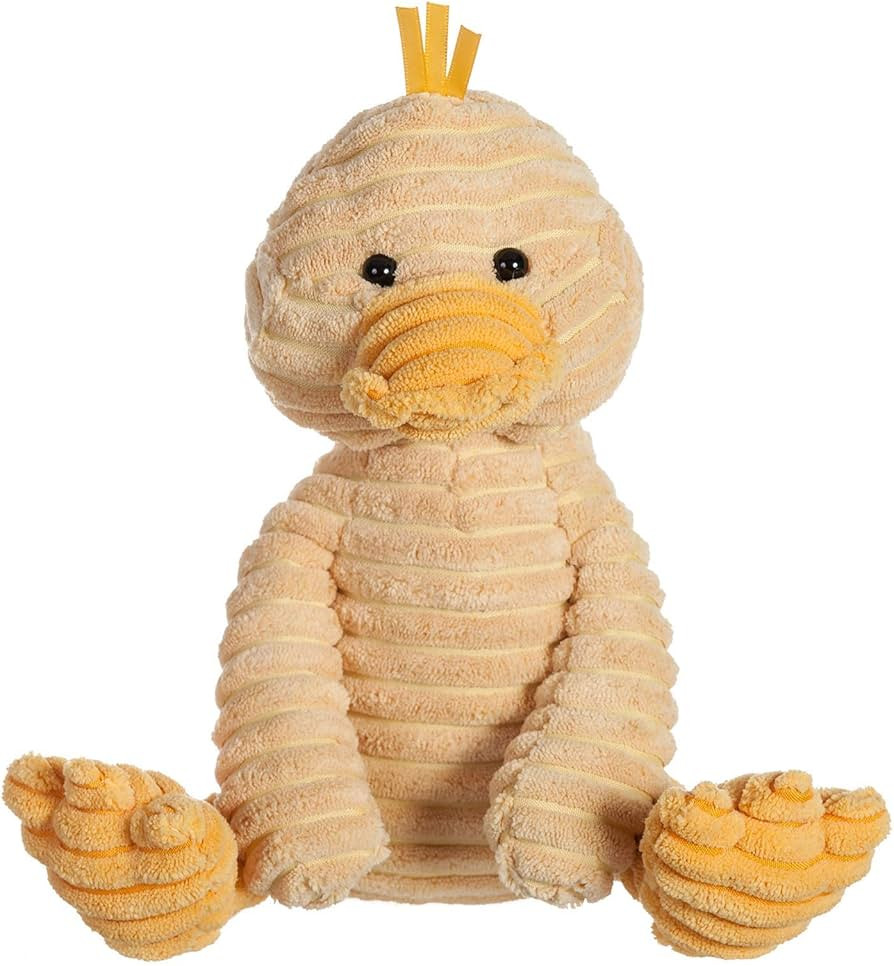 Apricot Lamb Toys Plush Corduroy Duck Stuffed Animal Soft Cuddly Perfect for Child (Corduroy Duck... | Amazon (US)