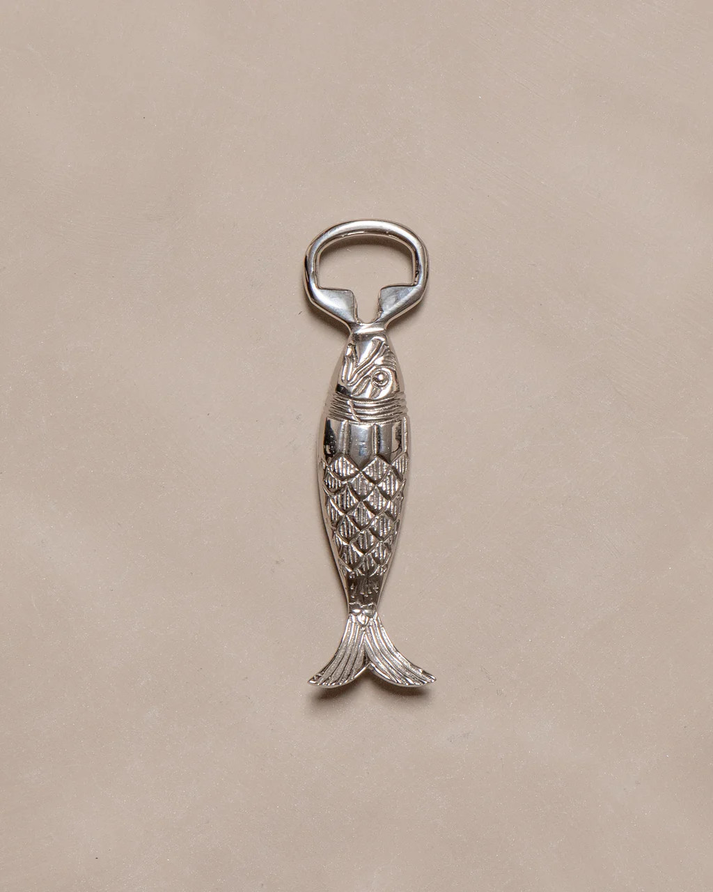 Silver Fish Bottle Opener | The Vintage Rug Shop
