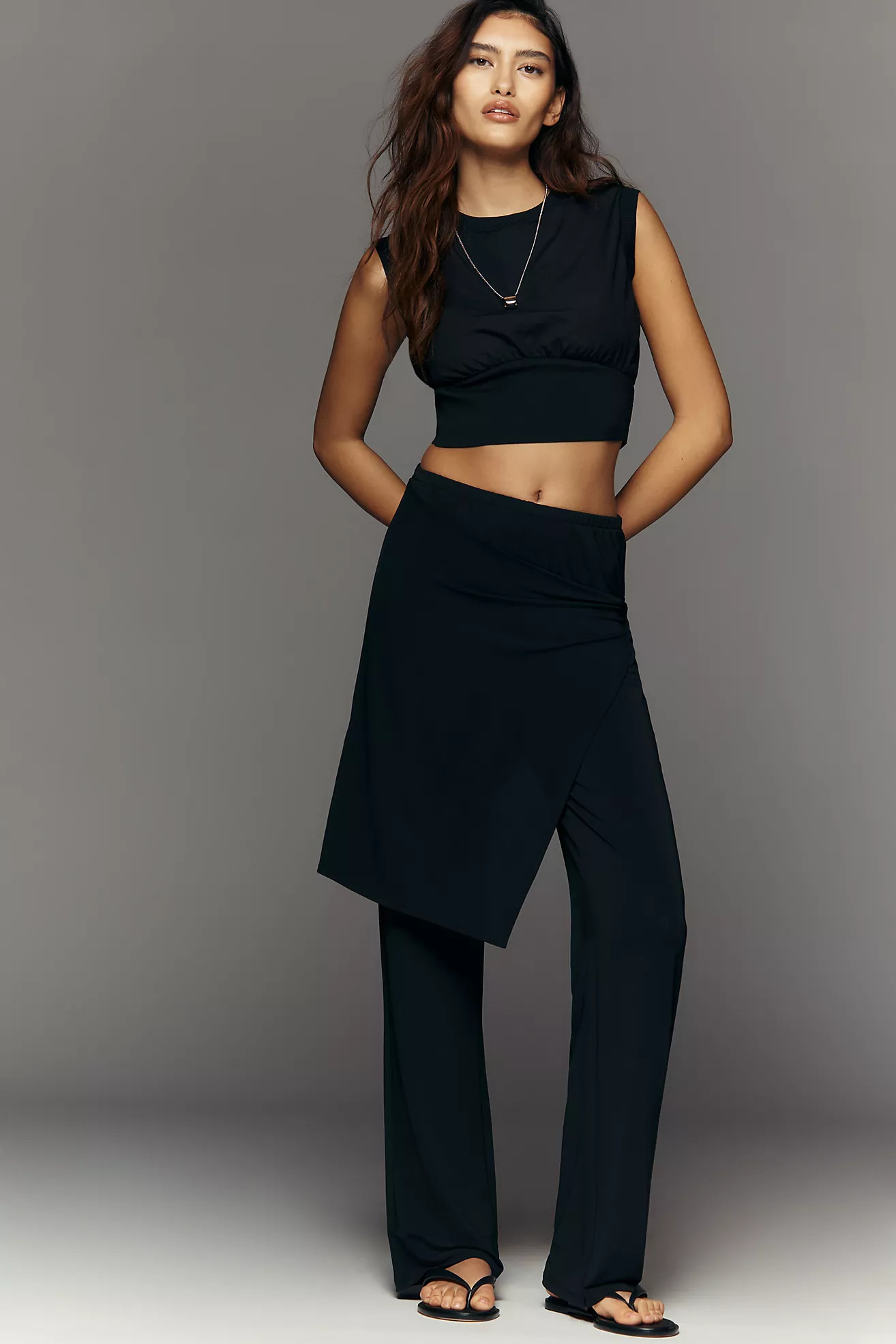 By Anthropologie Wrap Skirt Pants | Anthropologie (US)