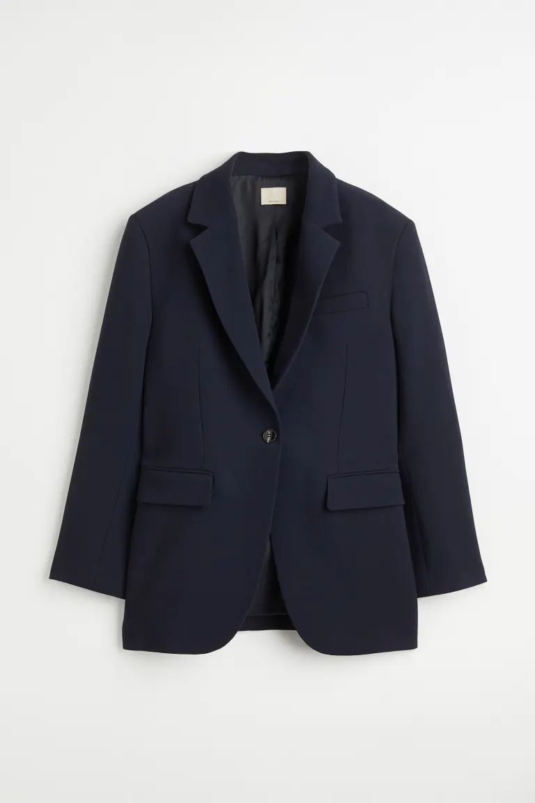 One-button Wool Blazer | H&M (US + CA)