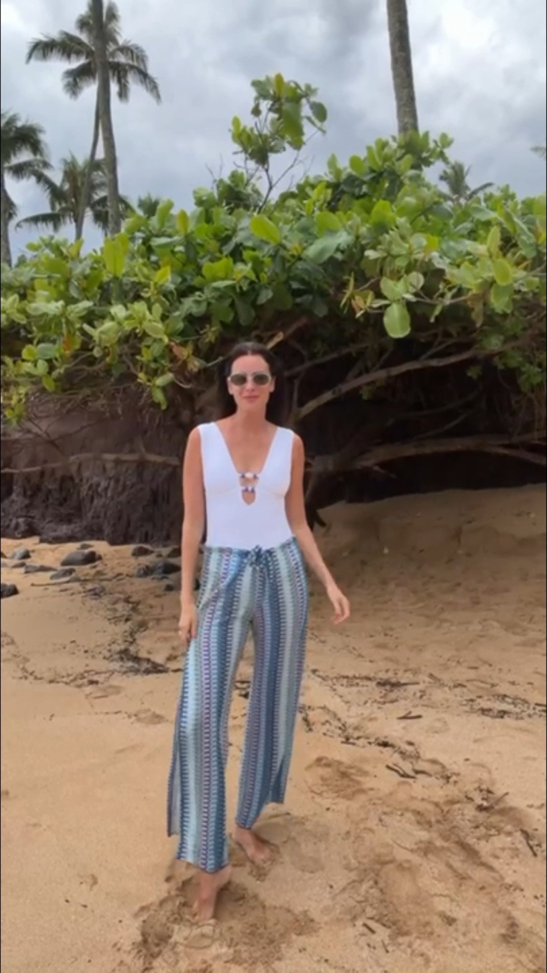 In love with this swim suit and these cover up pants! Perfectly breezy and a great, modest option.

#LTKmomlife #LTKTall #LTKSwim