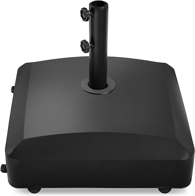 Best Choice Products 123lb Capacity Fillable Mobile Umbrella Base Heavy Duty Market Stand for Pat... | Amazon (US)