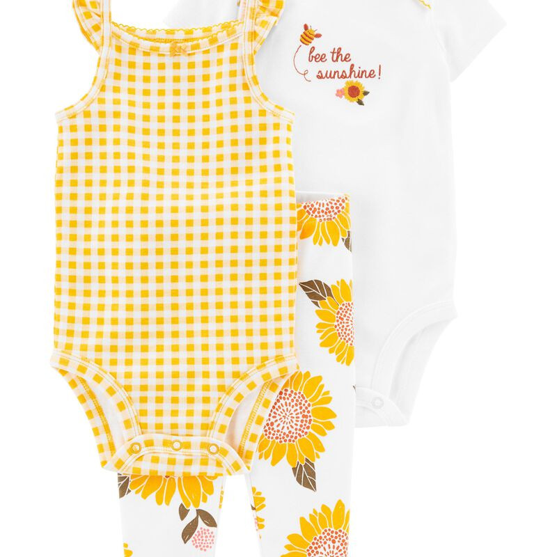 3-Piece Sunflower Little Character Set | Carter's