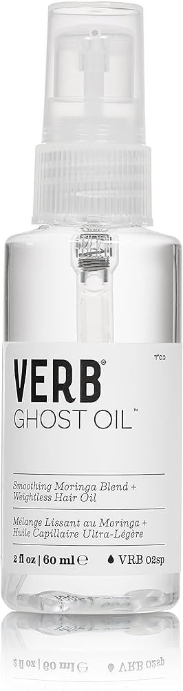 VERB Ghost Oil – Vegan Weightless Hair Oil – Lightweight Hair Oil – Revitalizing Hair Treat... | Amazon (US)