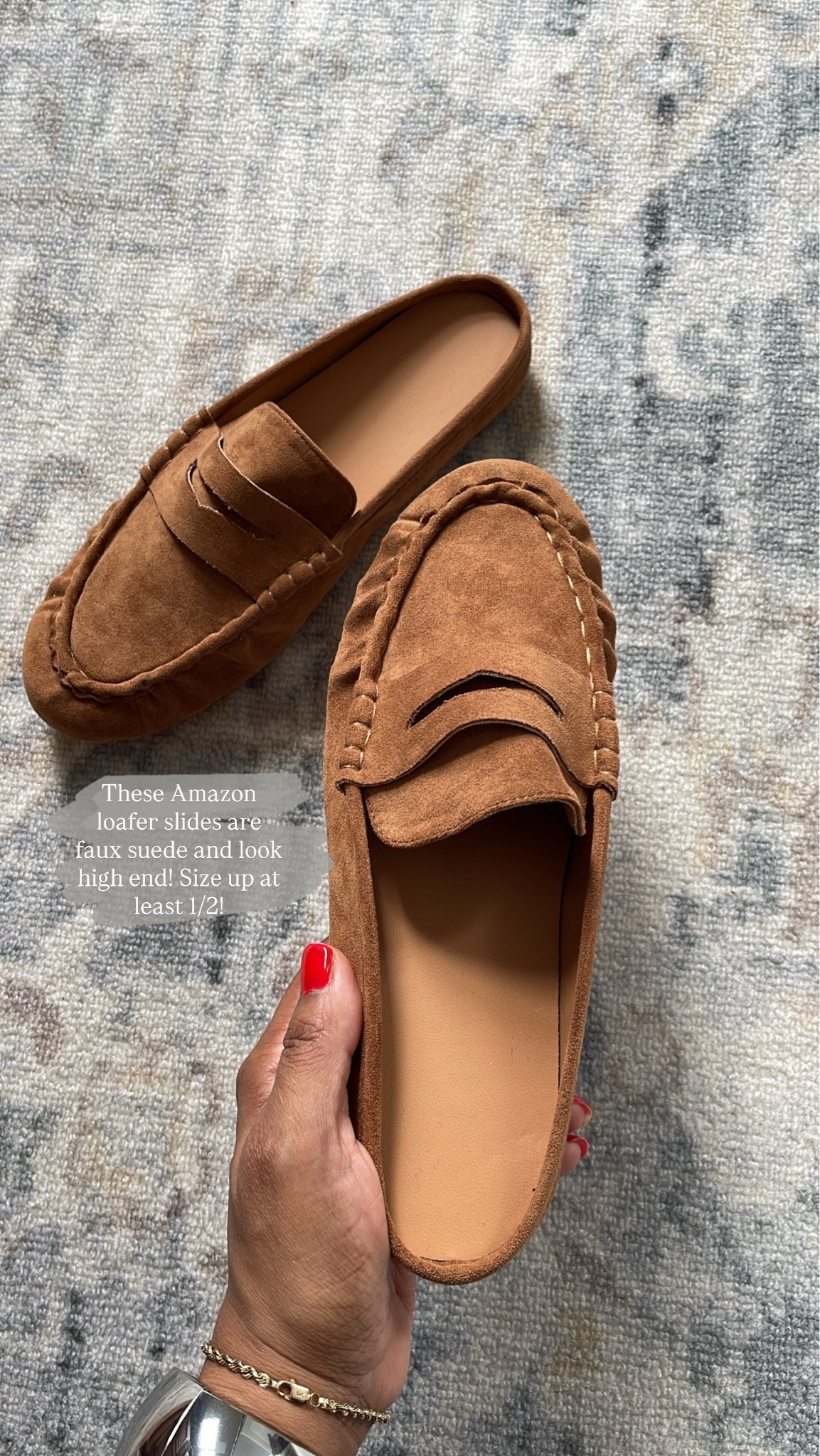 Size up 1/2 in these

#LTKgrwm #LTKOver40 #LTKootd