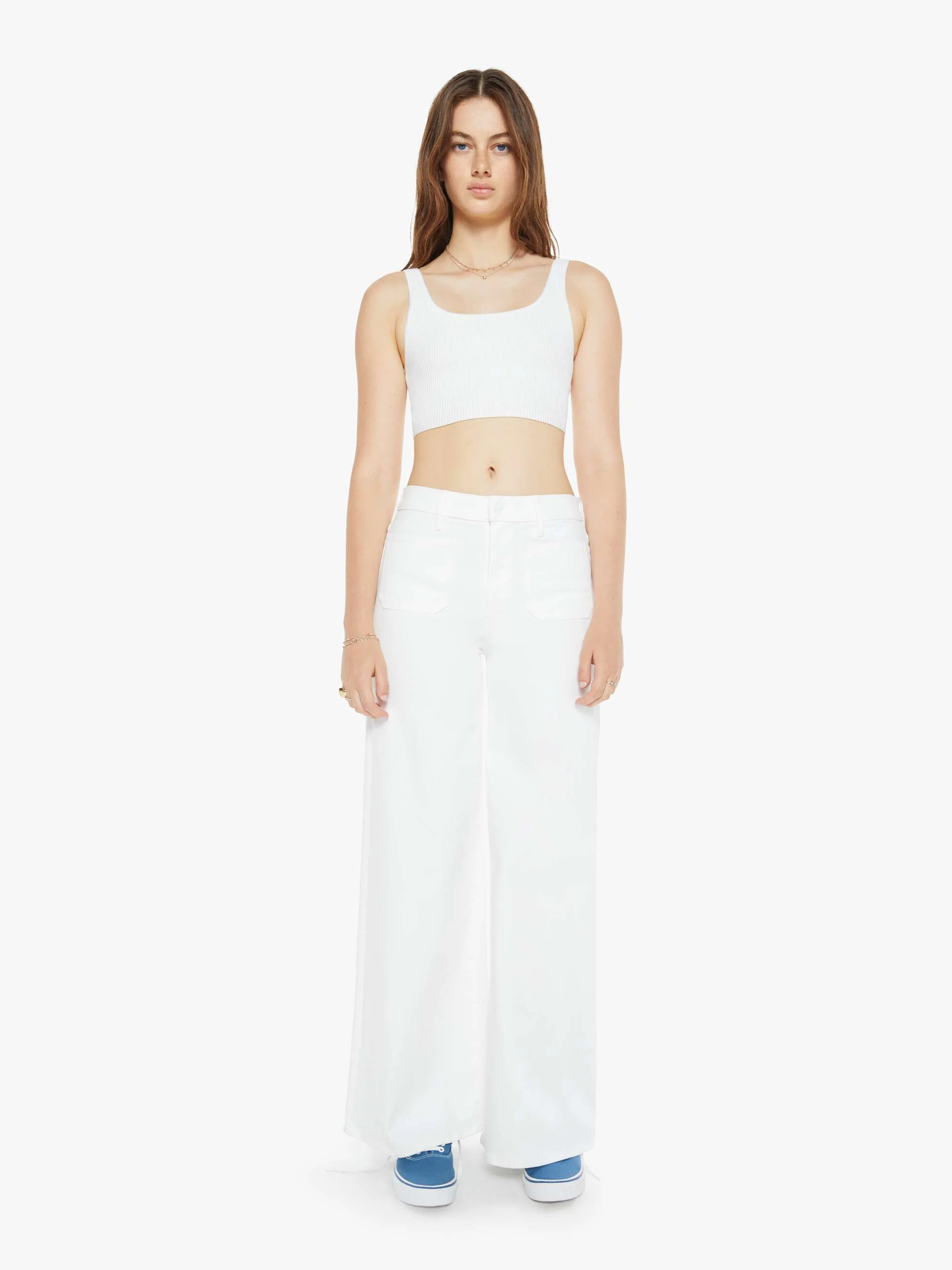 The Patch Pocket Undercover Sneak | Mother Denim