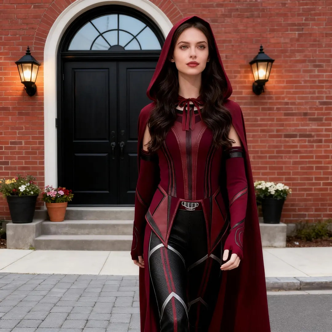 Scarlet Witch Wanda Costume Wanda Vision Cosplay - Etsy | Etsy (US)