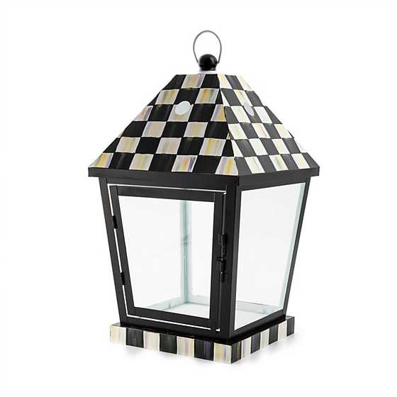Courtly Check Medium Lantern | MacKenzie-Childs