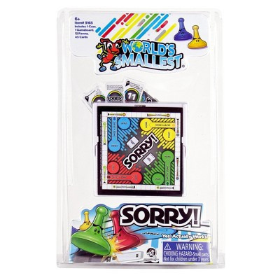 Super Impulse Worlds Smallest Sorry Board Game | Target