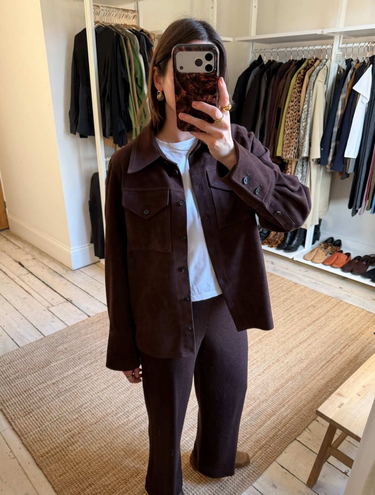 Shades of chocolate brown and suede are still very much in for winter

#LTKwinter #LTKstyletip