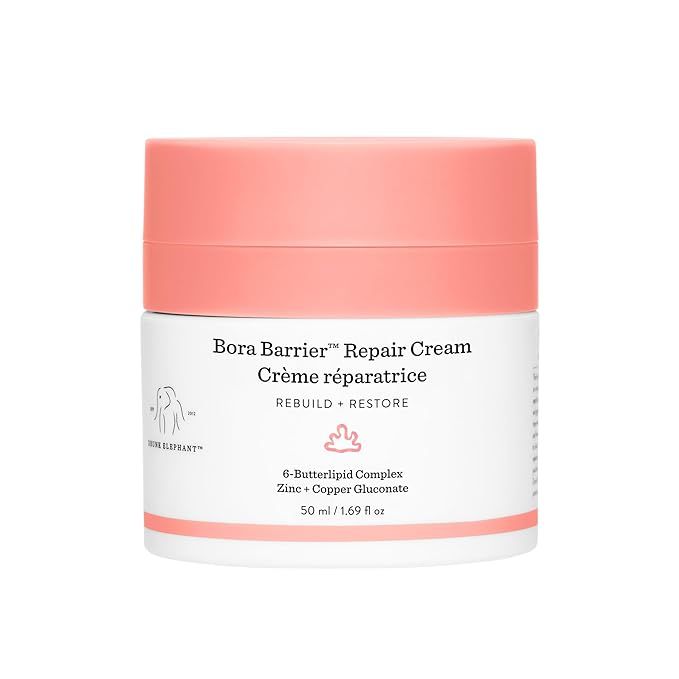 Drunk Elephant Bora Barrier Repair Cream - 50 ml - Delivers Reparative, Clinically Proven 24-Hour... | Amazon (US)