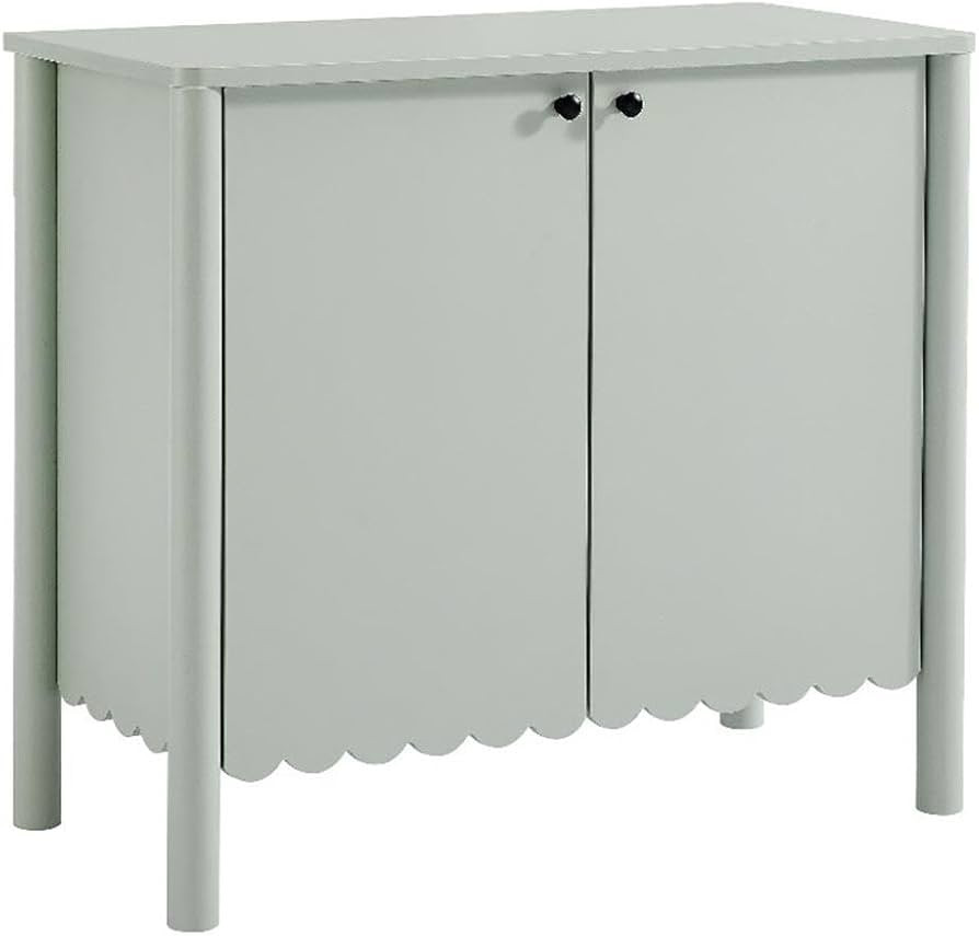Modway Emmeline 2-Door Scalloped Sideboard in Sage | Amazon (US)