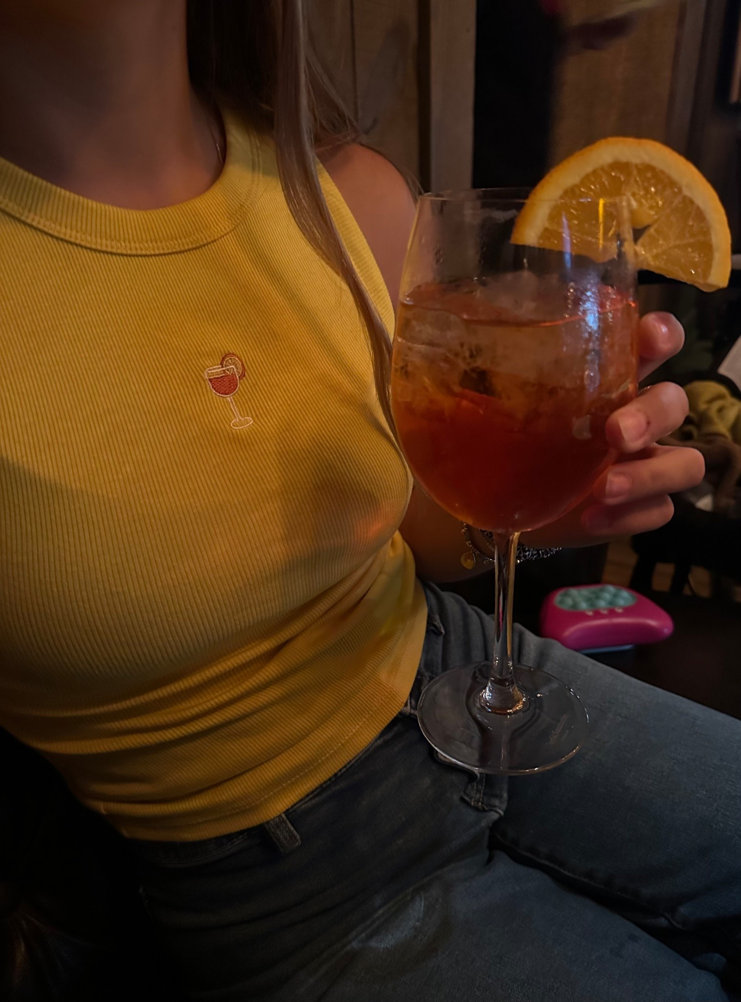 $3 Aperol Spritz tank