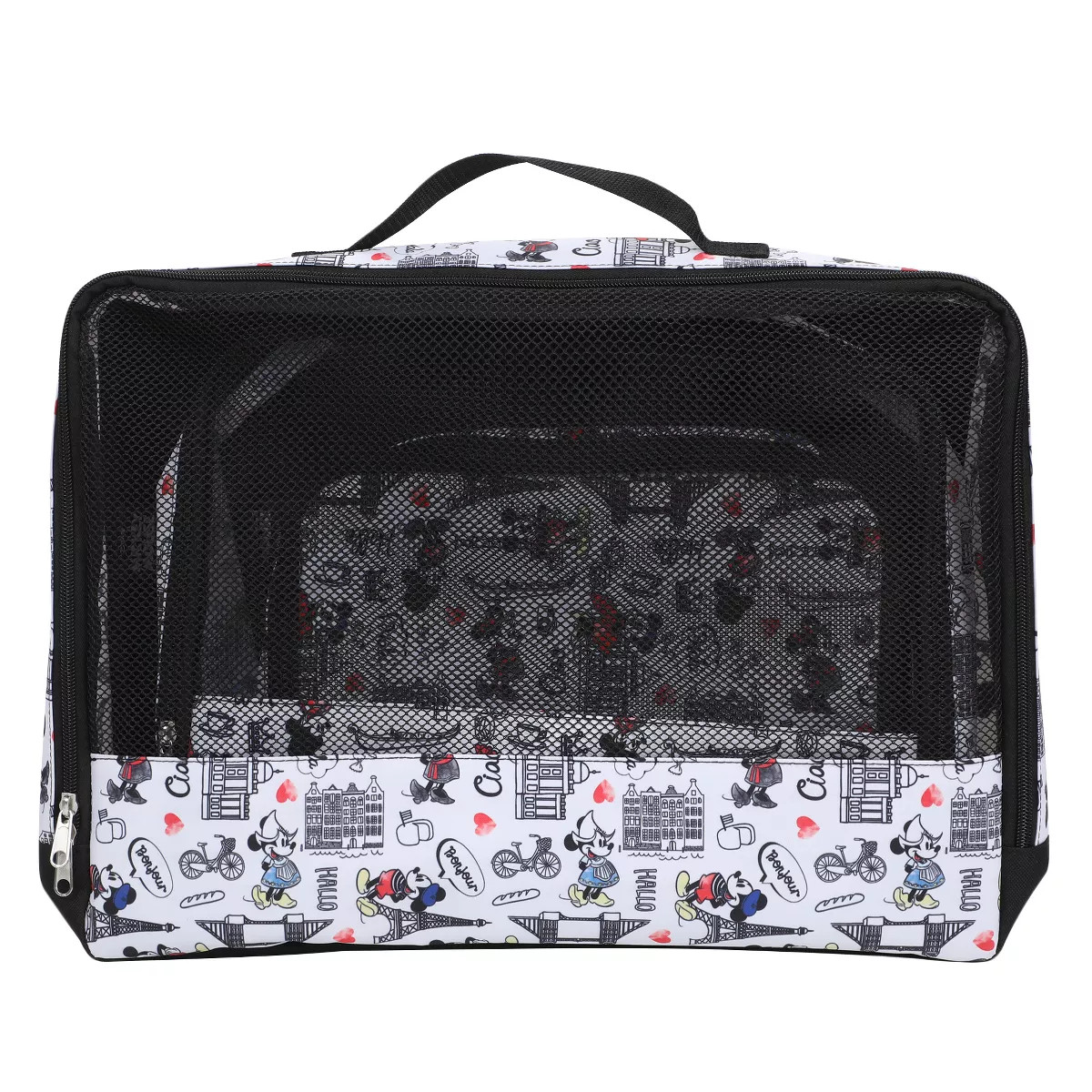 Mickey Mouse Mickey & Minnie In Paris 3-Pack Packing Cubes With Hang Tag | Target