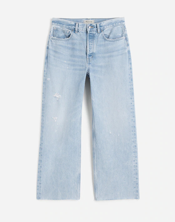 Low-Slung Baggy Crop | Madewell | Madewell