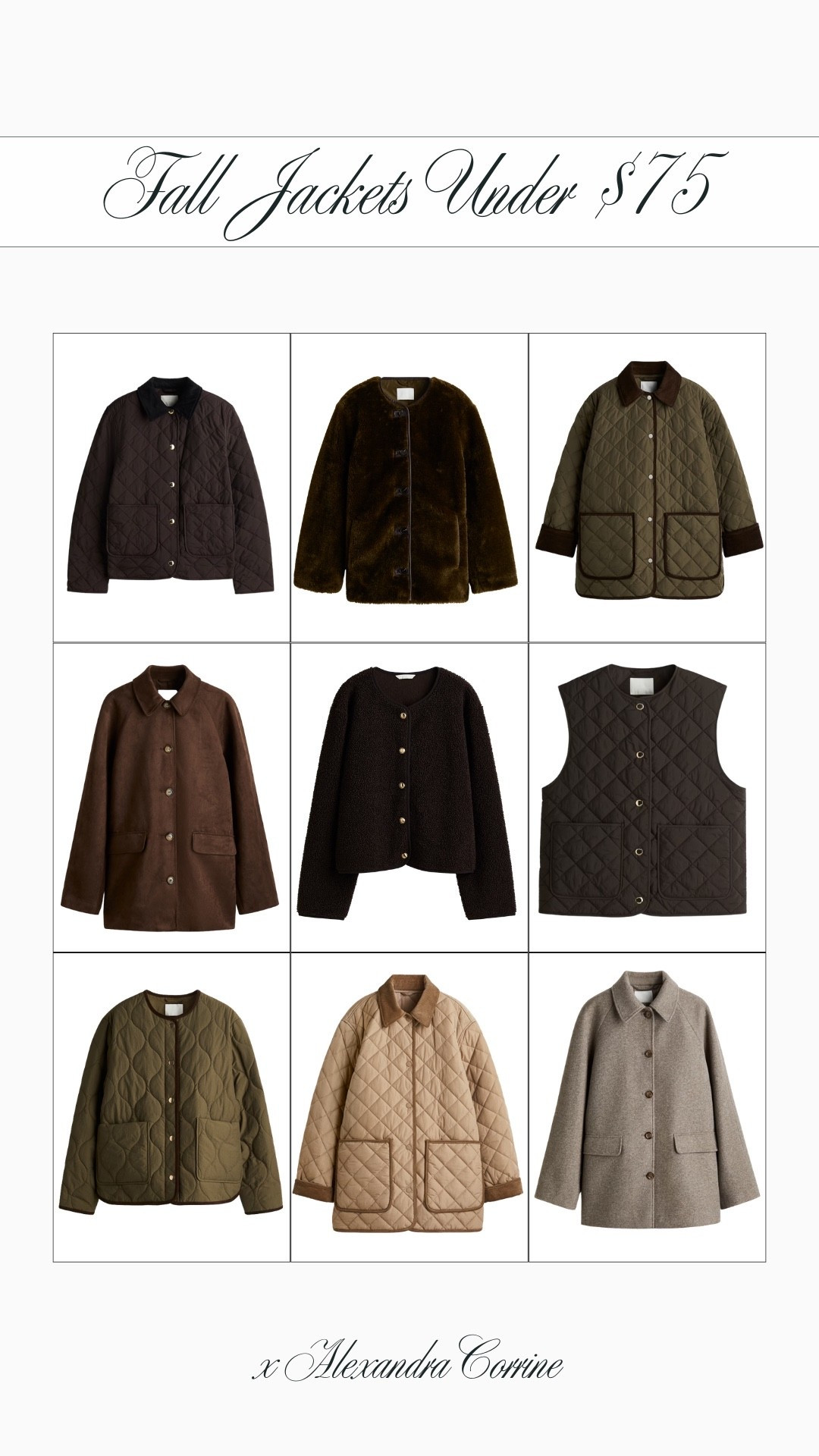 H&M fall jackets under $75 🧥🤎🍂

Fall coats, fall jacket, accessories, brown, tan, khaki, green, winter, cozy aesthetic 

#LTKSeasonal #LTKFindsUnder100