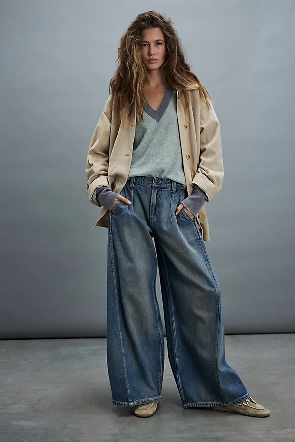 We The Free Block Party Trouser Jeans | Free People (Global - UK&FR Excluded)