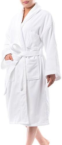 Alpine Swiss Blair Womens Cotton Terry Cloth Bathrobe Shawl Collar Velour Spa Robe | Amazon (US)