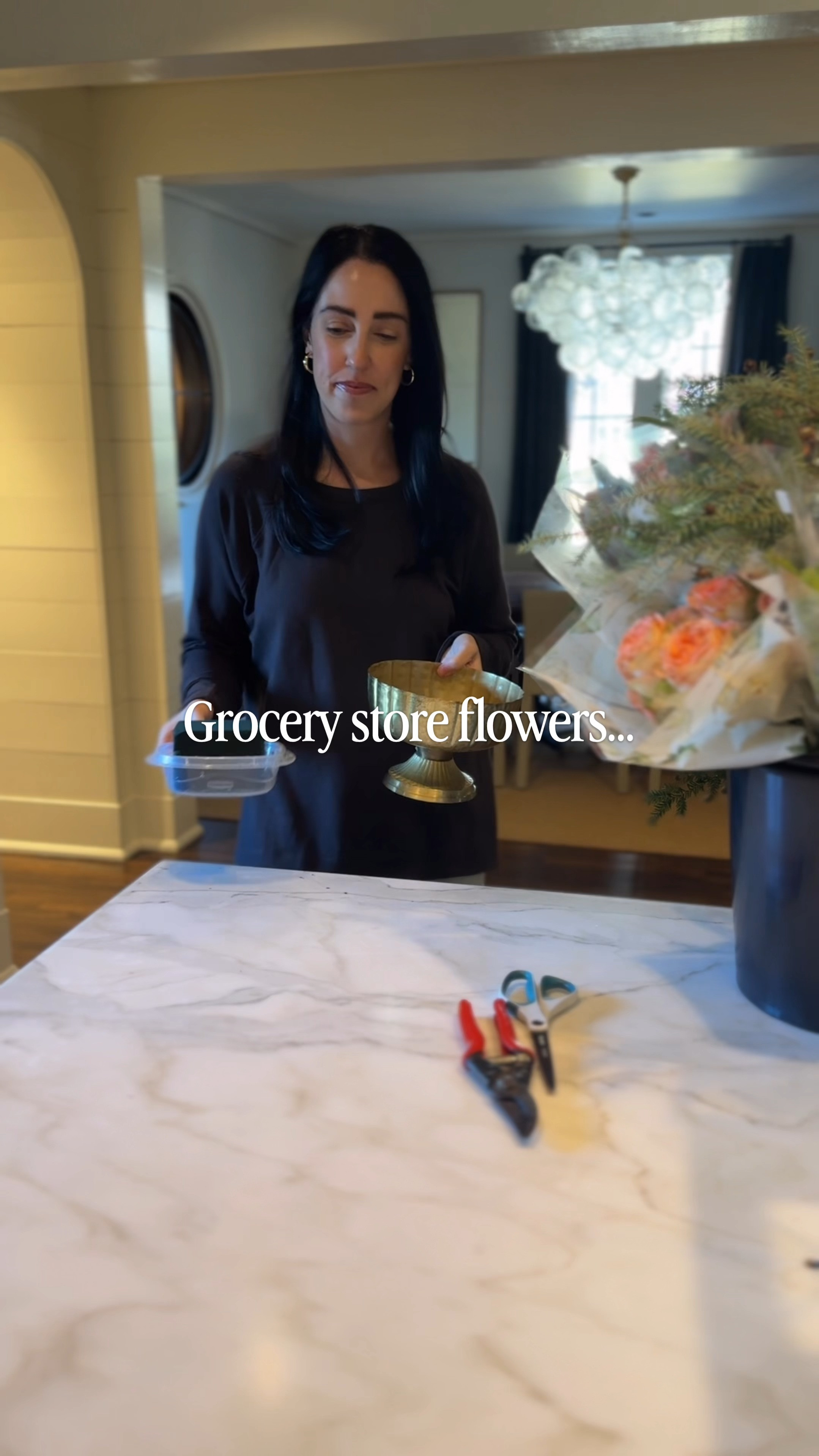 An easy floral arrangement that looks high-end 🌸

You don’t need a traditional vase to create something beautiful. I used this compote bowl with simple grocery store flowers + floral foam to build an arrangement that honestly looks florist-made.

I added greenery from my yard for extra fullness and texture, and it completely transformed the space with just a little pop of color and warmth ✨ Such an easy, affordable refresh.

The compote bowl is linked here for you 🤍

#homedecor #floralarrangement #elevatedhome #cozyhome #homeinspo #ltkhome 

 