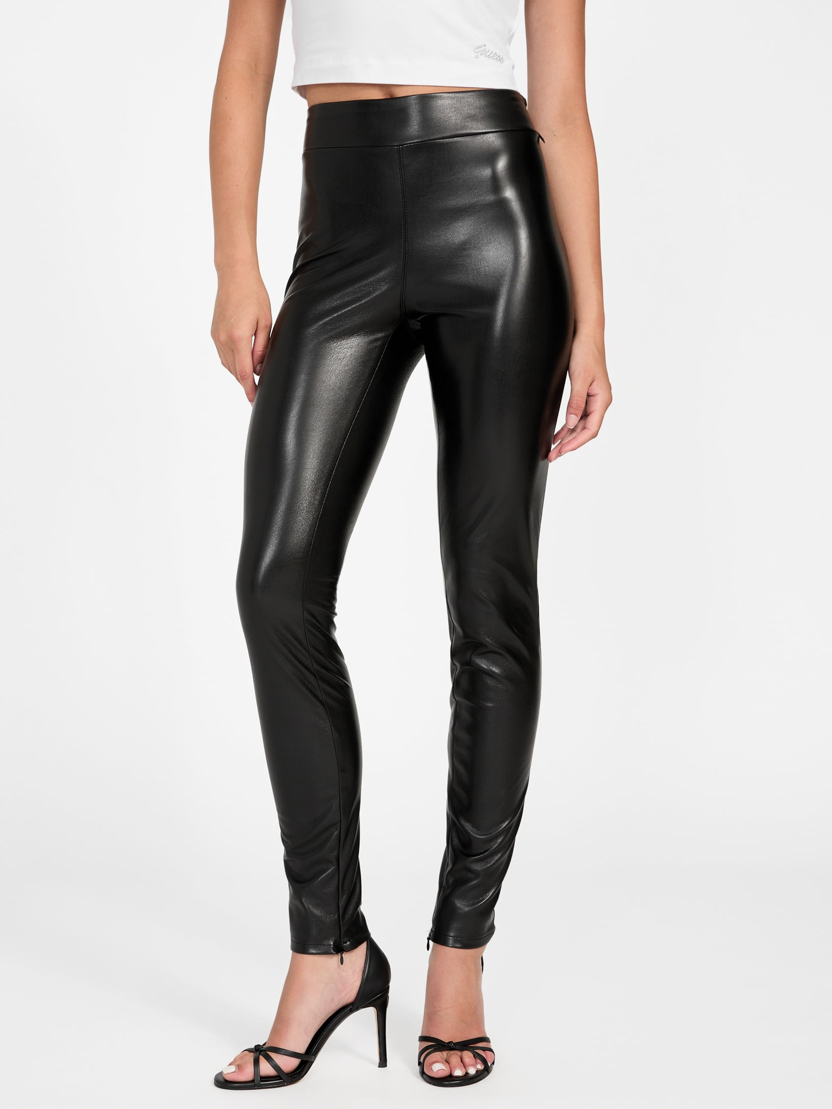 GUESS Prescilla Faux-leather Leggings | Guess (US)