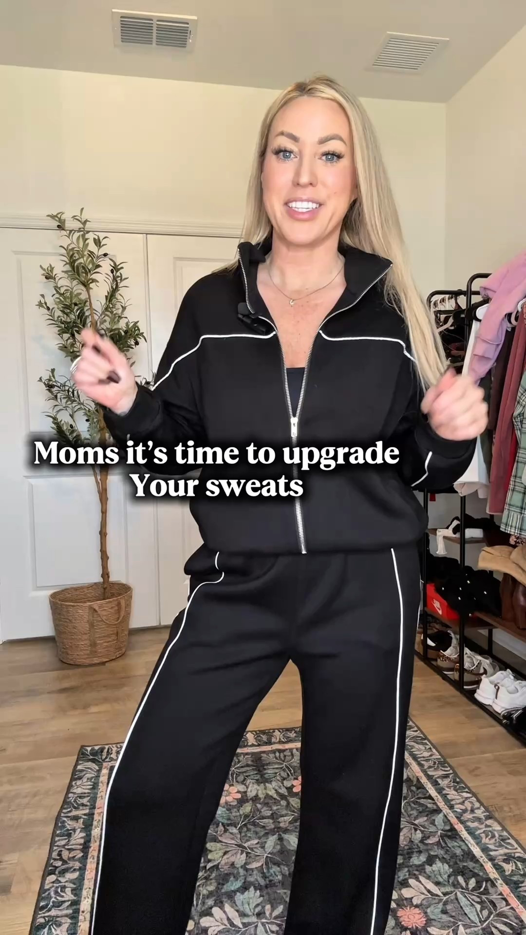 This is your sign that comfort and style can coexist.

This black tracksuit is lightweight, flattering, and gives that effortless street-style vibe without trying too hard. I love how easy it is to dress this up or down — sneakers for errands, layered with a bag and shades for that cool-mom look.

Everything is linked and ready to wear on repeat 🖤

👇Tap to shop this set + my favorite layers
✅Save this for your next comfy outfit idea

#AmazonFashion #AmazonFinds #TracksuitStyle #ElevatedLoungewear #TravelOutfit #StreetStyleLook #MomStyle #EverydayOutfits #ComfyChic #StyledComfort 


#LTKOver40 #LTKActive #LTKmomlife